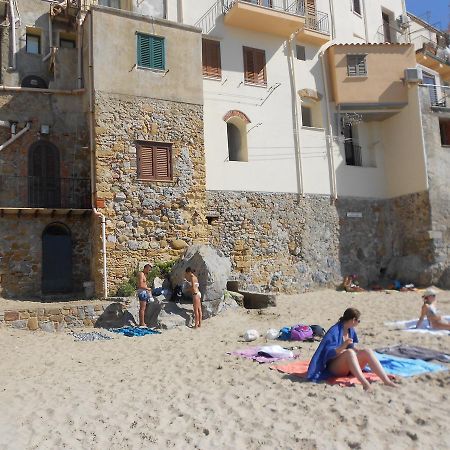 Balcone Sulla Spiaggia Cefalù Buitenkant foto