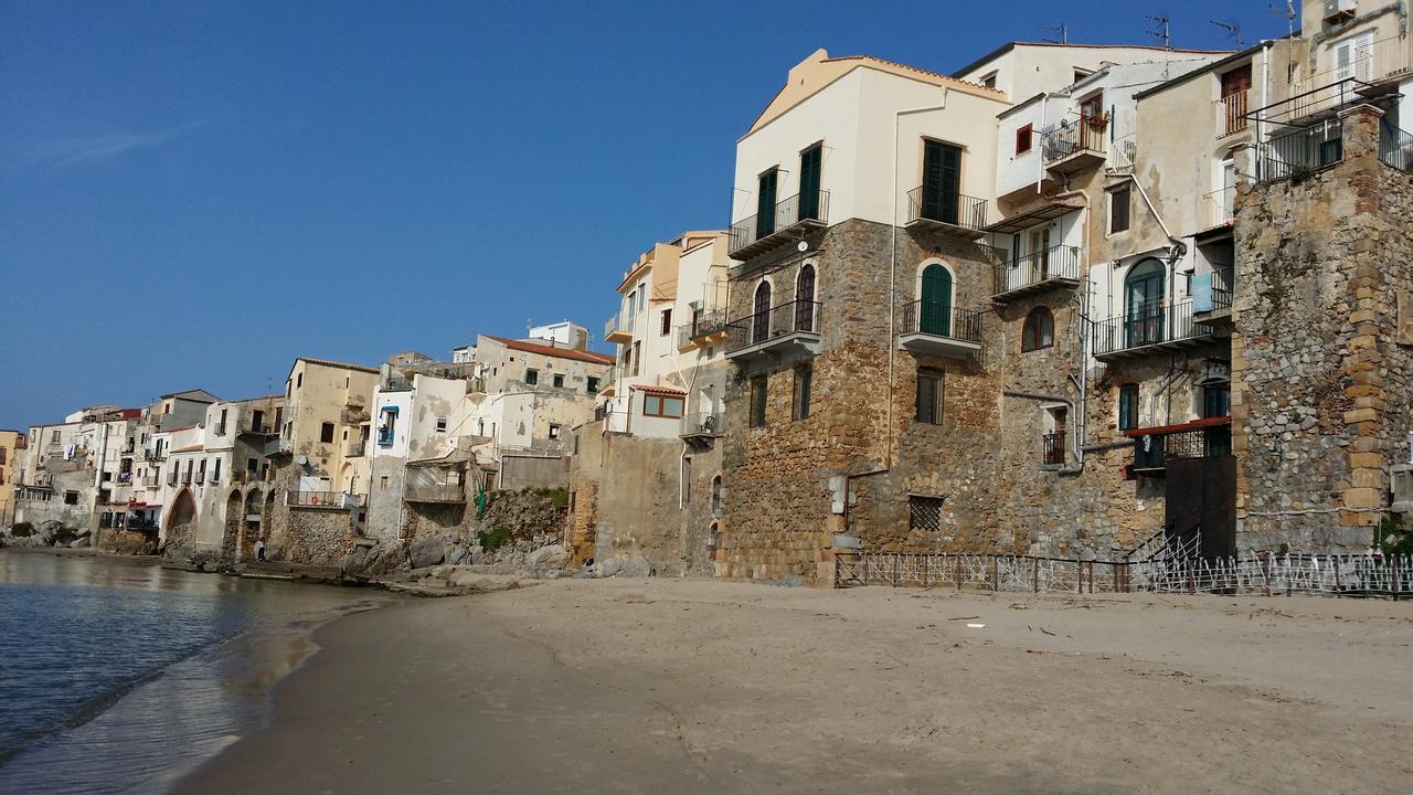 Balcone Sulla Spiaggia Cefalù Buitenkant foto