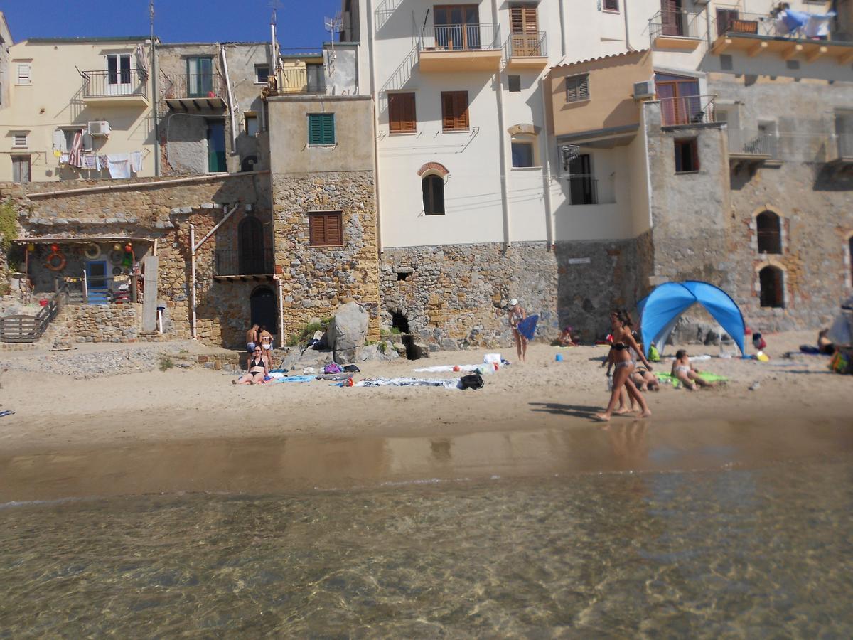 Balcone Sulla Spiaggia Cefalù Buitenkant foto